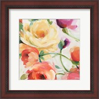 Framed 'Florabundance III' border=