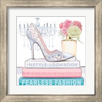 Framed 'Fearless Fashion IV' border=