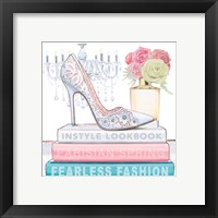 Framed 'Fearless Fashion IV' border=