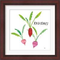 Framed 'Kitchen Garden VI' border=