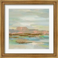 Framed 'Spring Desert II v2' border=