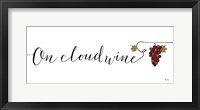 Underlined Wine IV Framed Print