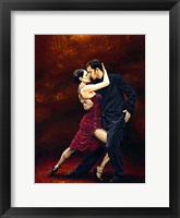 That Tango Moment Framed Print