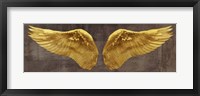 Framed Angel Wings (Gold I)