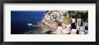 Framed Positano, Amalfi Coast, Salerno, Campania, Italy