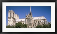 Framed View of the Notre Dame, Paris, Ile-De-France, France