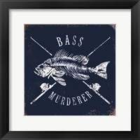 Framed Bass Murderer