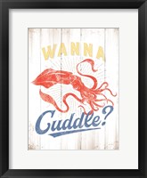 Wanna Cuddle Framed Print