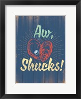 Aw Shucks Framed Print