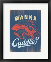 Wanna Cuddle Framed Print