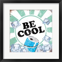 Framed 'Be Cool' border=