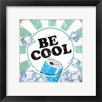 Framed 'Be Cool' border=