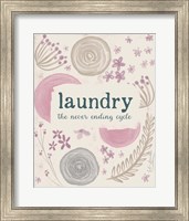 Framed Laundry III