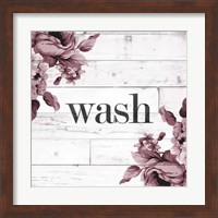 Framed 'Wash' border=