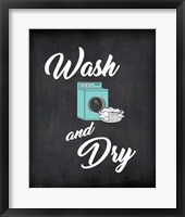 Framed Wash & Dry