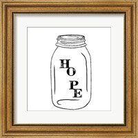 Framed 'Hope' border=