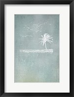 Beach Palm I Framed Print