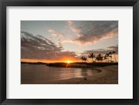 Framed Sunset Cove