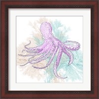 Framed 'Octopus Purple' border=