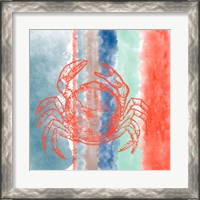 Framed 'Crab Stripes' border=