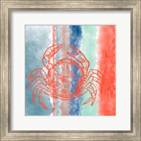 Framed 'Crab Stripes' border=