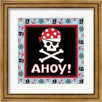 Framed 'Ahoy Pirate Boy III' border=