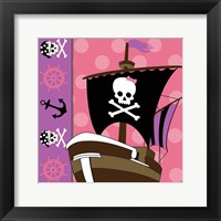 Framed Ahoy Pirate Girl V