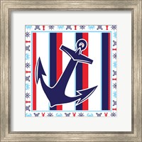 Framed 'Ahoy IX' border=