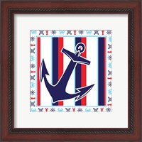 Framed 'Ahoy IX' border=