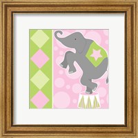 Framed 'Baby Big Top IX Pink' border=