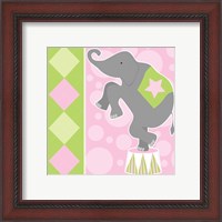 Framed 'Baby Big Top IX Pink' border=