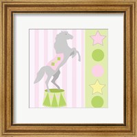 Framed 'Baby Big Top XI Pink' border=