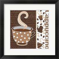 Framed Cafe Au Lait Cocoa Latte IV