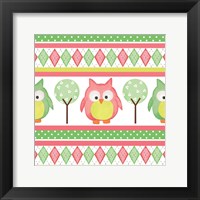 Hoot Pink IV Framed Print