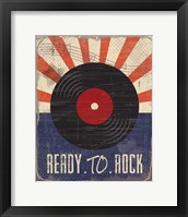 Ready to Rock Framed Print