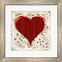 Framed 'Hearts' border=