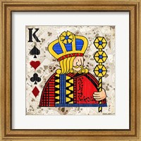 Framed 'King of Spades' border=