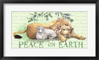 Framed Peace on Earth