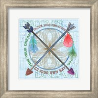 Framed 'Boys Dream Catcher' border=