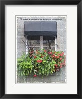 Windows of the World IV Framed Print