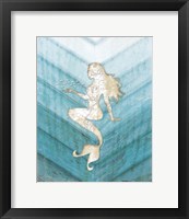 Coastal Mermaid II Framed Print