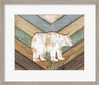 Framed Lodge Bear