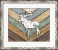 Framed 'Lodge Moose' border=