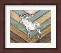 Framed 'Lodge Moose' border=