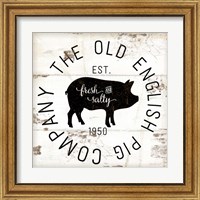 Framed 'Old Pig Company' border=