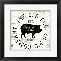 Framed Old Pig Company