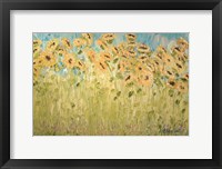 Framed Sunflower Garden