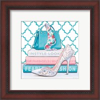 Framed 'Fearless Fashion III' border=