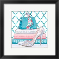 Framed 'Fearless Fashion III' border=