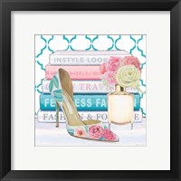 Framed 'Fearless Fashion II' border=